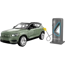 Машина металлическая "АВТОПРОМ" 68703 1:32 Volvo XC40 Recharge, батарейка, свет, звук, открывающаяся дверь, капот, багажник в кор.20*9*9см (Маш5643)