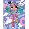 Картина по номерах "Tweens LOL Skate Dance Emma Emo" 30х40 см