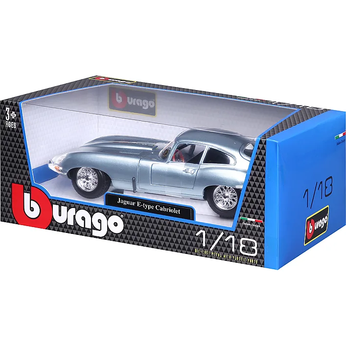 Автомодель - JAGUAR E-TYPE COUPE (1961) (1:18)