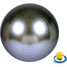 Мяч для фитнеса (фитбол) "HMS" 487-626-3-G с насосом 85 см