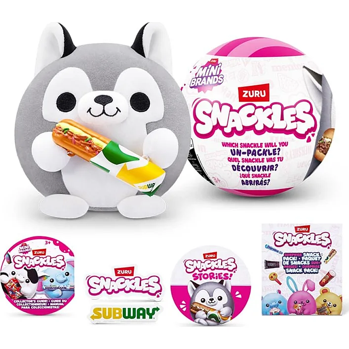 Мягкая игрушка-сюрприз Snackle-S (серия 2 Mini Brands)