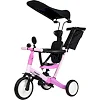 Біговел Tri-cycle 5in1 Cruiser Versa pink трансформер з дашком (Вел1335)