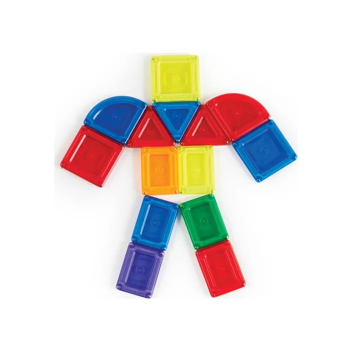 Магнитный конструктор Guidecraft PowerClix Solids, 24 детали (G9420)