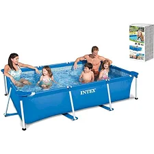 Intex Басейн каркасний 28270 NP (1) прямокутний. 1662 л /6 + років / 220 * 150 * 60 см / 58983 / в коробці
