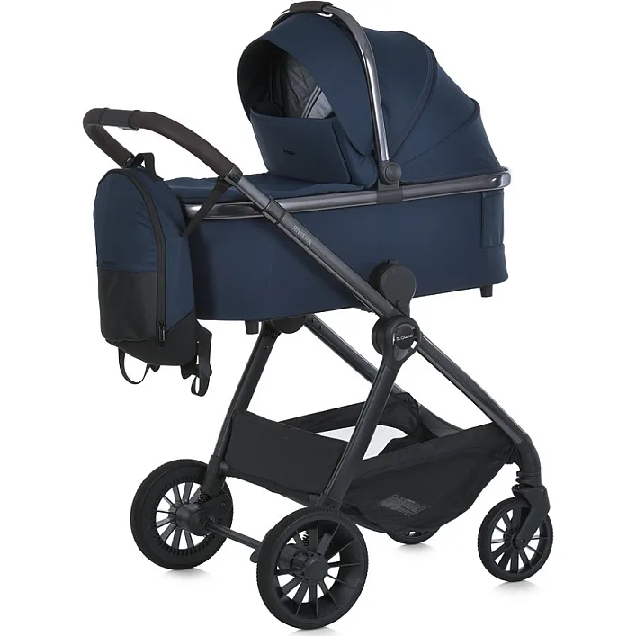 Детская универсальная коляска 2 в 1 RIVIERA ME 1183 Iris Blue
