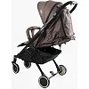 Тележка прогулочная детская "JOY" Vittoria 71055 (1) цвет КОРИЧЕСКИЙ ЛЬН, рама алюминиевая, футкавер, телескопическая ручка