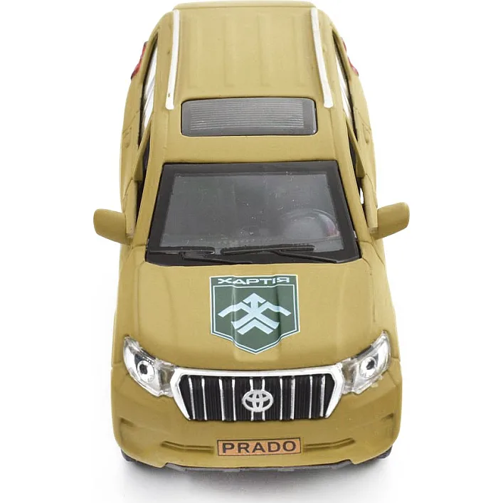 Автомодель серії Шеврони Героїв TOYOTA PRADO ХАРТІЯ (Маш7444)