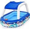 Бассейн надувной детский Bestway 54370 213x155x132 см