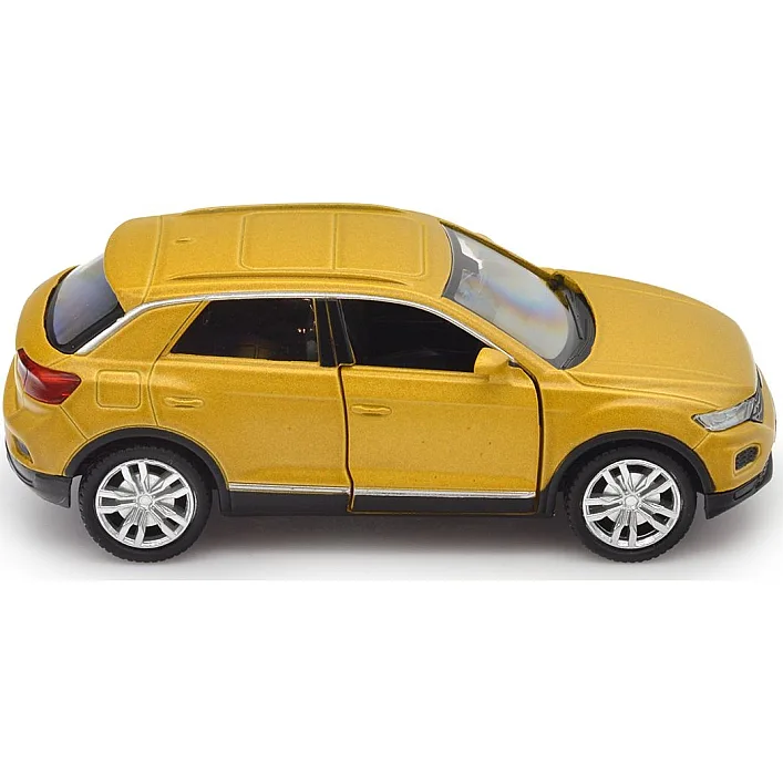 Автомодель - VOLKSWAGEN T-ROC 2017 (золотой) (Маш4896)