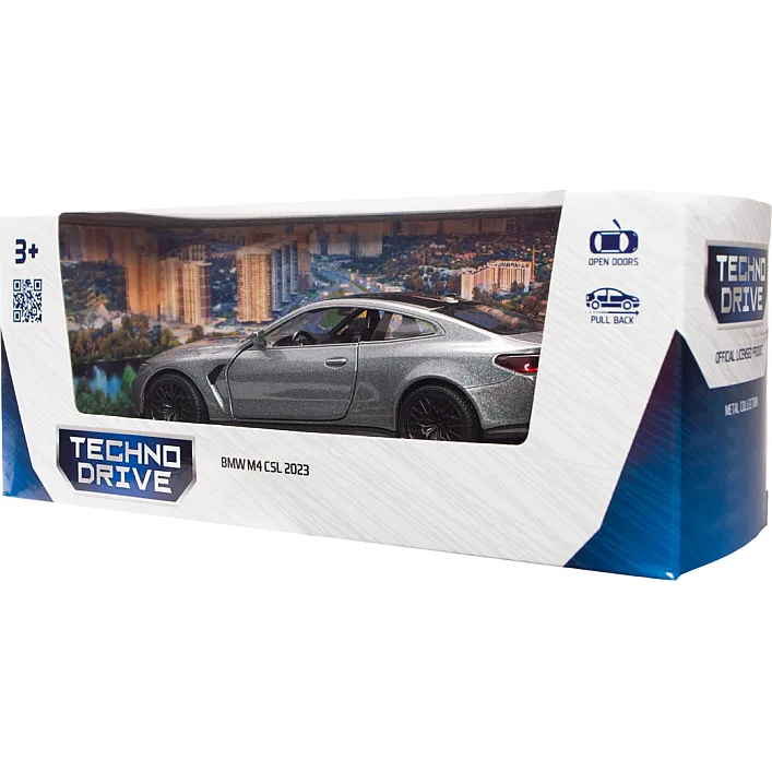 Автомодель – BMW M4 CSL 2023 (сірий)
