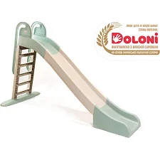 Горка большая для катания детей Eco Green 243 см 014550/01eco DOLONI (Укр5514)