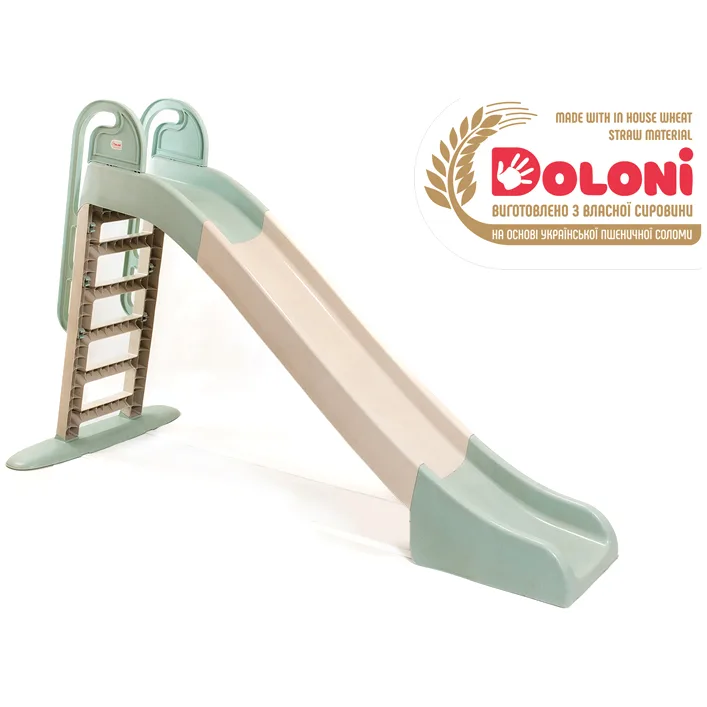 Горка большая для катания детей Eco Green 243 см 014550/01eco DOLONI (Укр5514)