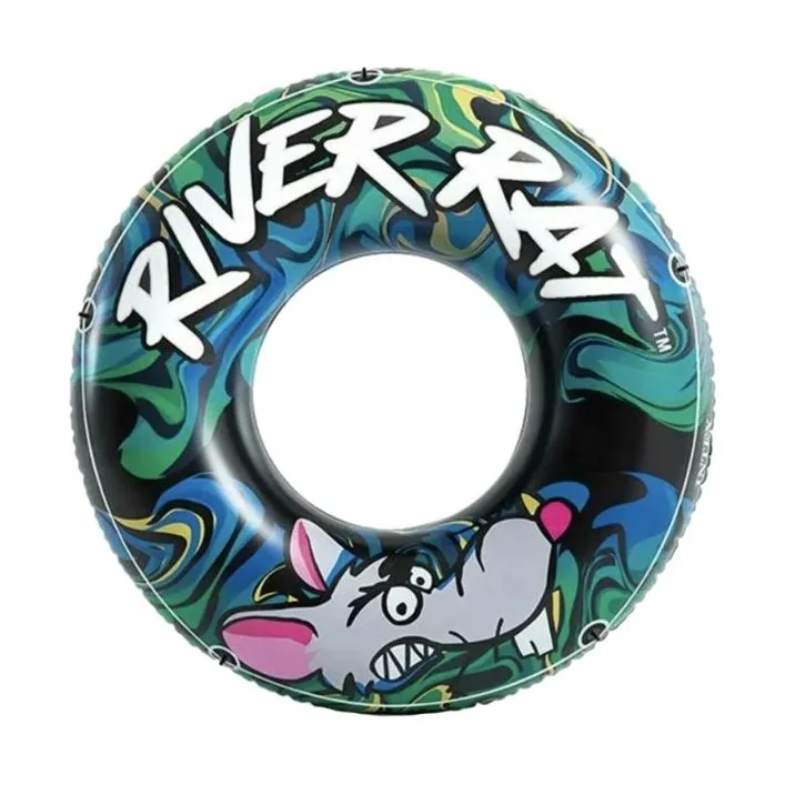 Круг надувной INTEX "River Rat" в коробке 68209 г. 122см (Рез6829)