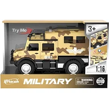 Машина WY 981 B(24) инерция, подсветка, звуки, на батарейках, масштаб 1:16, длина 23 см, в коробке