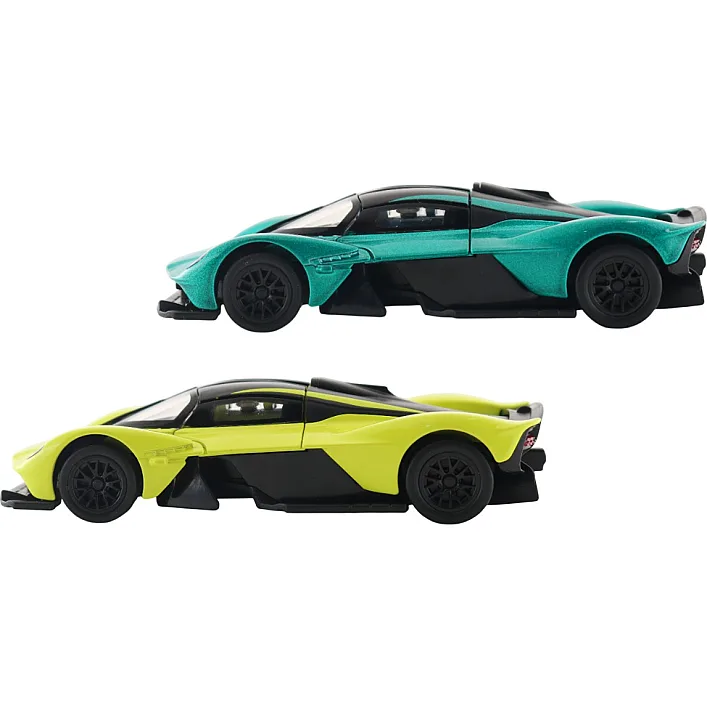 Автомодель - ASTON MARTIN VALKYRIE 2024 (зелений, жовтий)