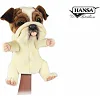 Мягкая игрушка на руку Британский бульдог, серия Puppet, Hansa (84482)