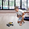 Автомобиль OFF-ROAD CRAWLER на р/к - CAR VS WILD (золотой, акум. 3,6V, металл. корпус, 1:20) (Маш0524)