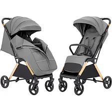 Детская прогулочная коляска CARRELLO Cross (CRL-5523 ​​Owl Grey)