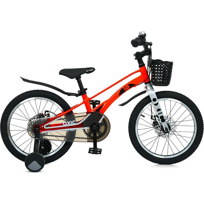 Велосипед дитячий OXIC MB 18OXIC NEON ORANGE, колеса 18 дюймів