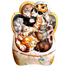 Пазл "Кошки-муркотики"