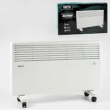 Конвекторный обогреватель NETS Technology C 54637 / 36680 (1) напольный/настенный, 2 режима работы - 1000Вт и 2000Вт