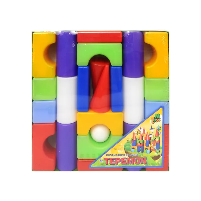 Теремок средний 24дет. в коробке 12084 Mtoys (Укр0252)