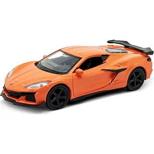 Машинка инерционная Chevrolet Corvette Z06 2023 TechnoDrive 250383W(Orange) масштаб 1:43