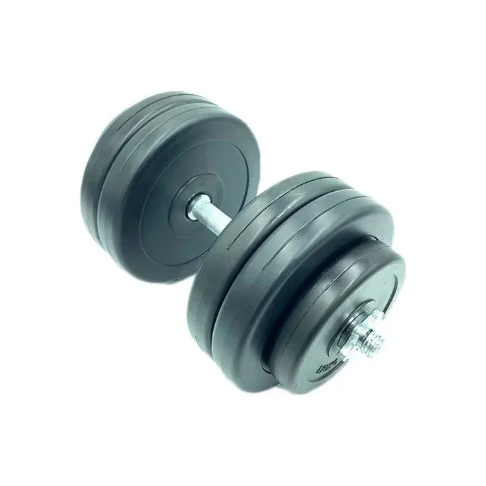 Гантель наборная композитная в пластиковой оболочке Rock Pro-R 14,5 кг NE-PL-R-014