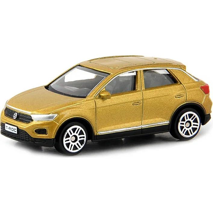 Автомодель - VOLKSWAGEN T-ROC 2017 (золотой) (Маш4896)