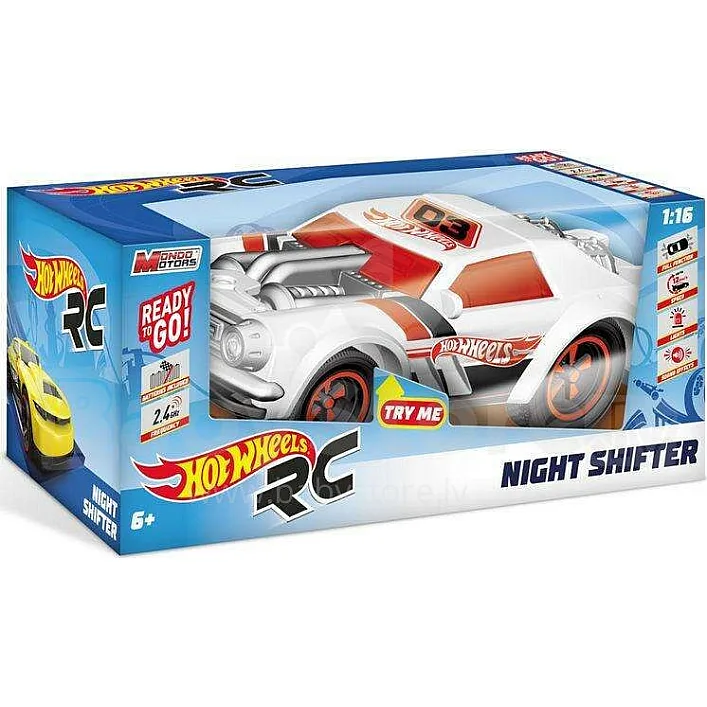 Автомодель на радиоуправлении Hot Wheels NIGHT SHIFTER, Mondo (63636)