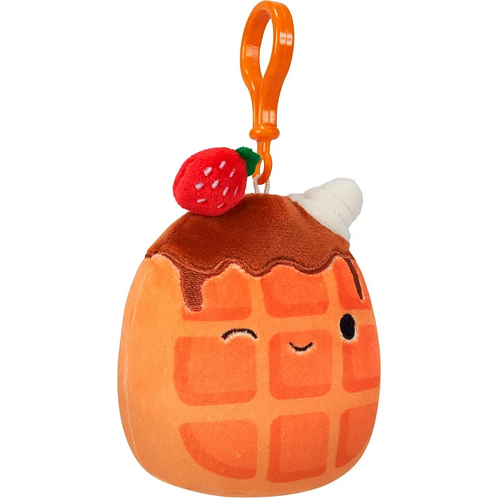 М'яка іграшка на кліпсі SQUISHMALLOWS – ВАФЕЛЬКА ВІВЕР (9 cm)