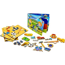 Развивающий альбом для мальчиков Puz-22920 PuzzleOk (Дер9658)