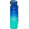 Бутылка для воды UZSPACE 3038(Blue-Green) 1000 мл сине-зеленая
