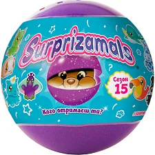 Мягкая игрушка-сюрприз в шаре Surprizamals S15
