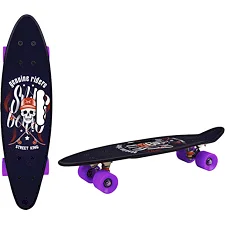 Пенни борд 24" Bambi SC20514 PU колеса, с ручкой Фиолетовый