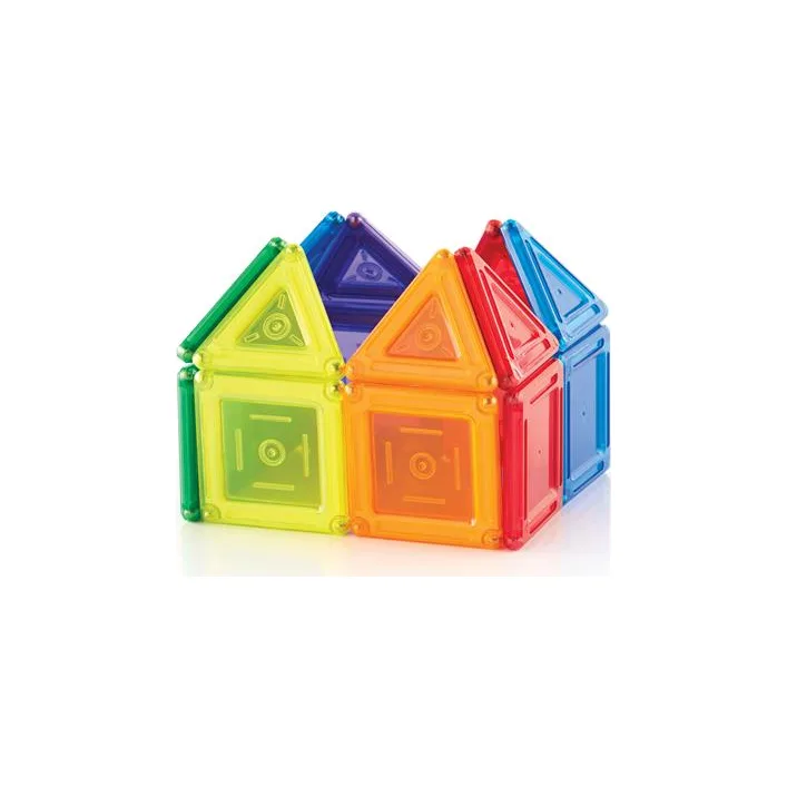Магнитный конструктор Guidecraft PowerClix Solids, 24 детали (G9420)
