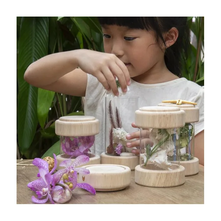 Игровой набор Guidecraft Natural Play Сокровища в прозрачных баночках (G3086)