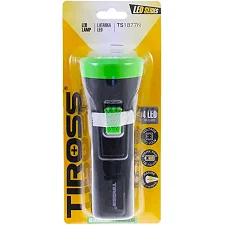 Фонарик светодиодный Tiross TS1877N на аккумуляторе (500 mAh), зарядка от розетки (Риз4328)