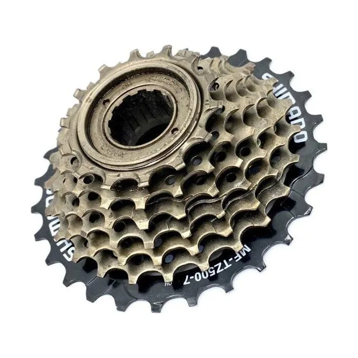 Трещотка задняя 14-34T Shimano MF-TZ 500-7 (40) 7 скоростей (7 звезд), в сборе
