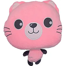 УЦІНКА!!! Дитяча м'яка іграшка "Кішечка" Bambi L1128(Pink)-UC іграшка з пледом, розмір 40 см