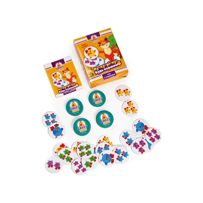 Настольная игра "Crazy Koko. Ку-ку-ри-ку!" VT8025-08 VladiToys (Нас4204)