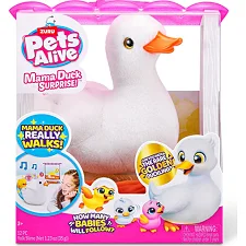 Интерактивный игровой набор Pets Alive – Мама уточка с сюрпризом