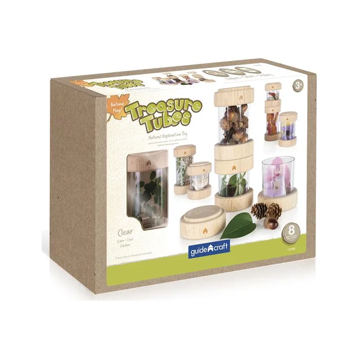 Игровой набор Guidecraft Natural Play Сокровища в прозрачных баночках (G3086)