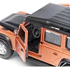 Автомодель - LAND ROVER DEFENDER 110 (ассорти белый, оранжевый металлик 1:32)18-43029 (Маш6597)