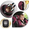 Автокрісло Nukido Prestige Line ISOFIX 0-36 кг, чорно-рожеве