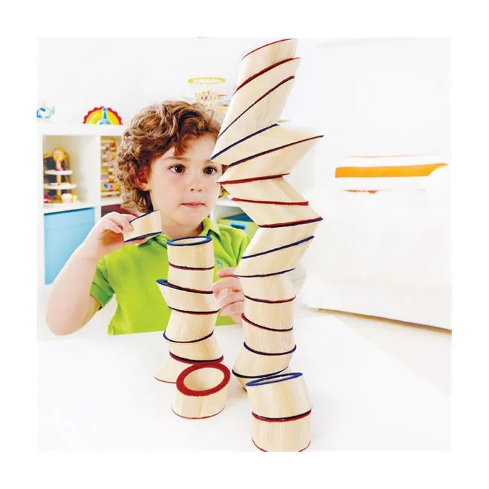Головоломка из бамбука Hape Totter Tower Башня (E5524)