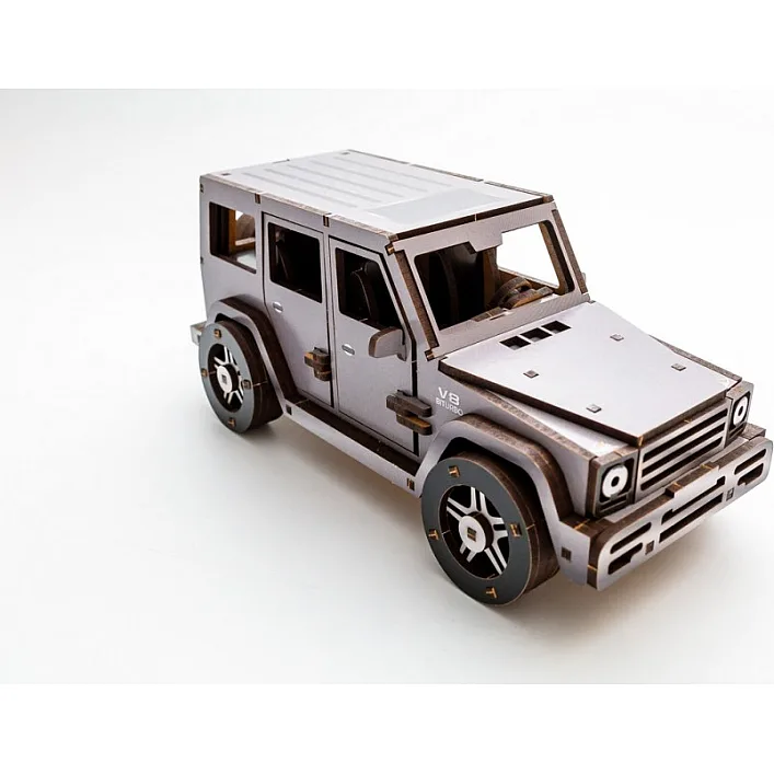 Деревянный конструктор "Gelandewagen" 109 дет. Puz-26914 г. 33*16 см PuzzleOK (Дер2691)