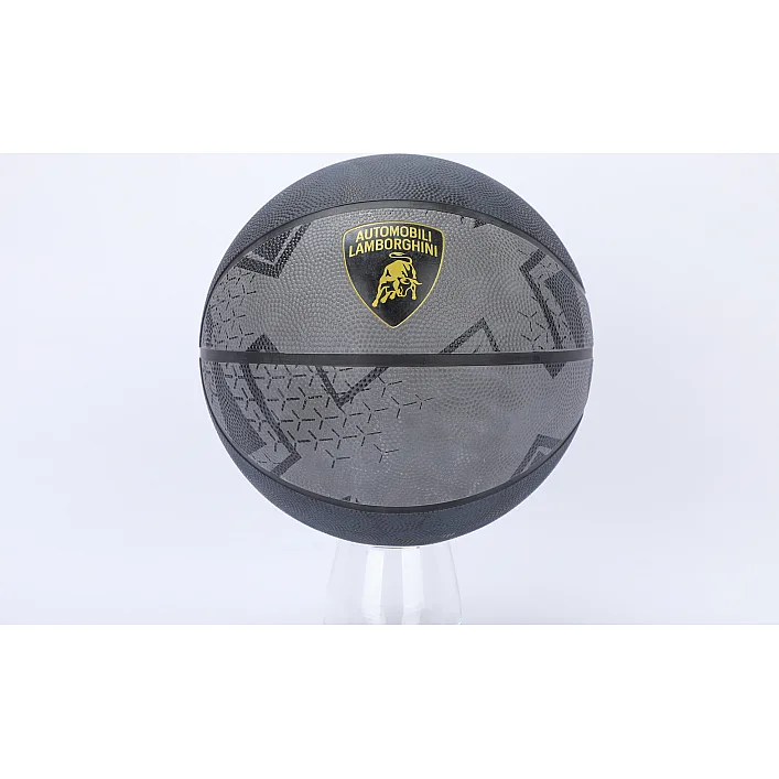 Баскетбольный мяч LAMBORGHINI, черный, р.7 (82285)