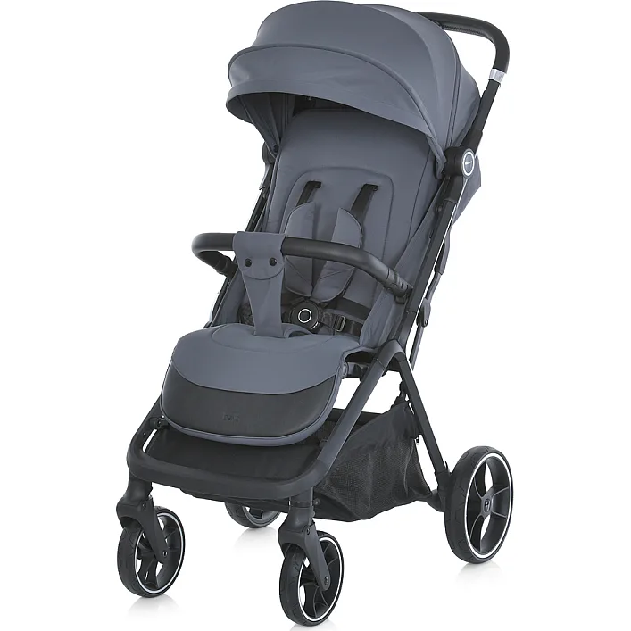 Детская коляска EL CAMINO BEYA (ME 1127-S Midnight Gray) серый