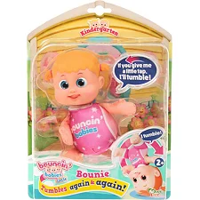 Маленькая кукла-пупс "Bouncinʼ Babies Bounie", кувыркается